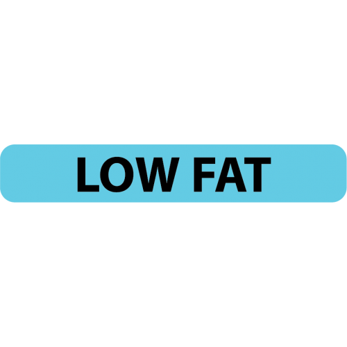 N700-COMP - 1/4" X 1-1/2" N202LFA -LOW FAT Dietary Alert Label