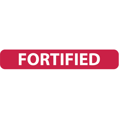 N700-COMP - 1/4" X 1-1/2" N202FO -FORTIFIED Dietary Alert Label