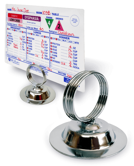 Dietary Tray Card Holder- N137C